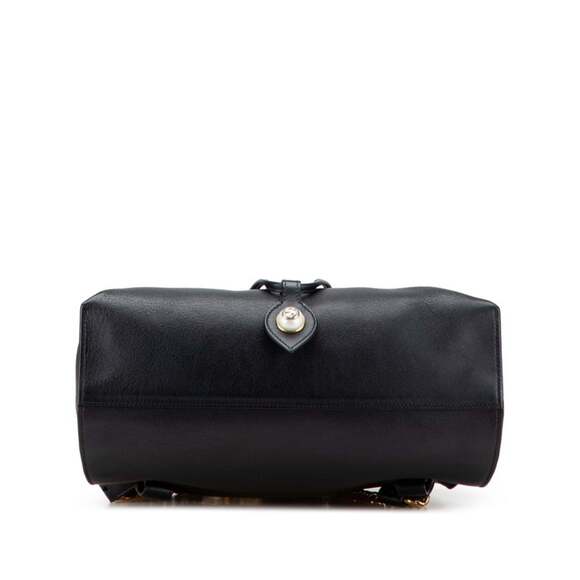 GUCCI Authentic Black Leather Backpack - Picture 3 of 10